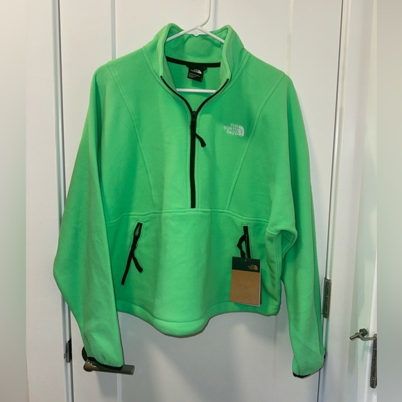The North Face Women's Green Fleece Jacket - Picture 1 of 12